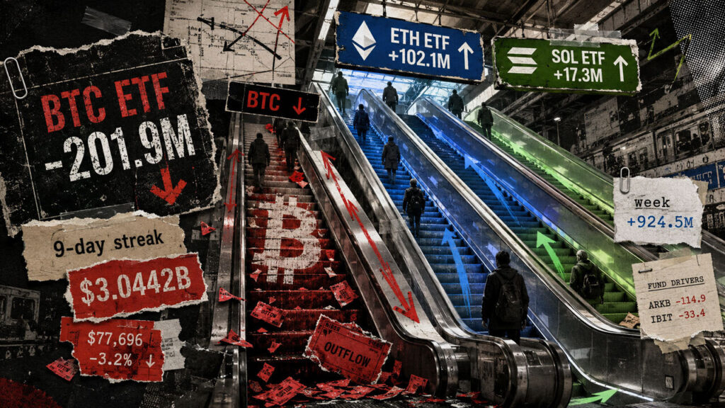 Bitcoin ETF investors finally blinked after a $3 billion buying spree Bitcoin ETF investors finally blinked after a $3 billion buying spree
