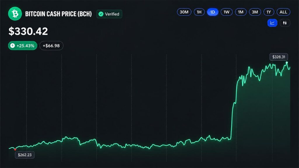 Bitcoin Cash Price Surges 30% as CME Announces BCH Futures Launch Bitcoin Cash Price Surges 30% as CME Announces BCH Futures Launch