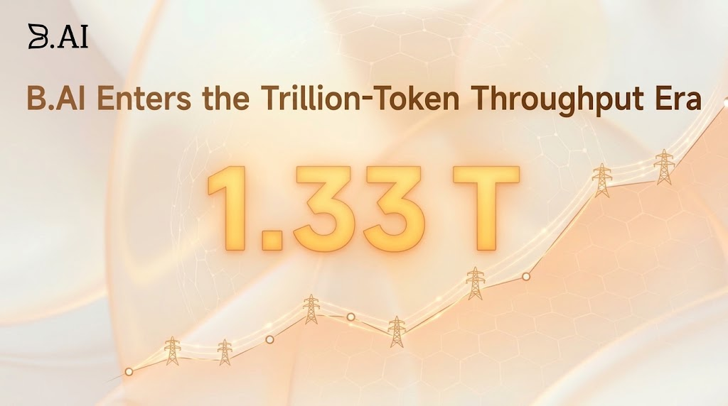 Cracking 1.33 Trillion Daily Tokens: B.AI Powers the “AI Grid” with Full-Stack Infrastructure to Fuel the Agentic Era Cracking 1.33 Trillion Daily Tokens: B.AI Powers the "AI Grid" with Full-Stack Infrastructure to Fuel the Agentic Era